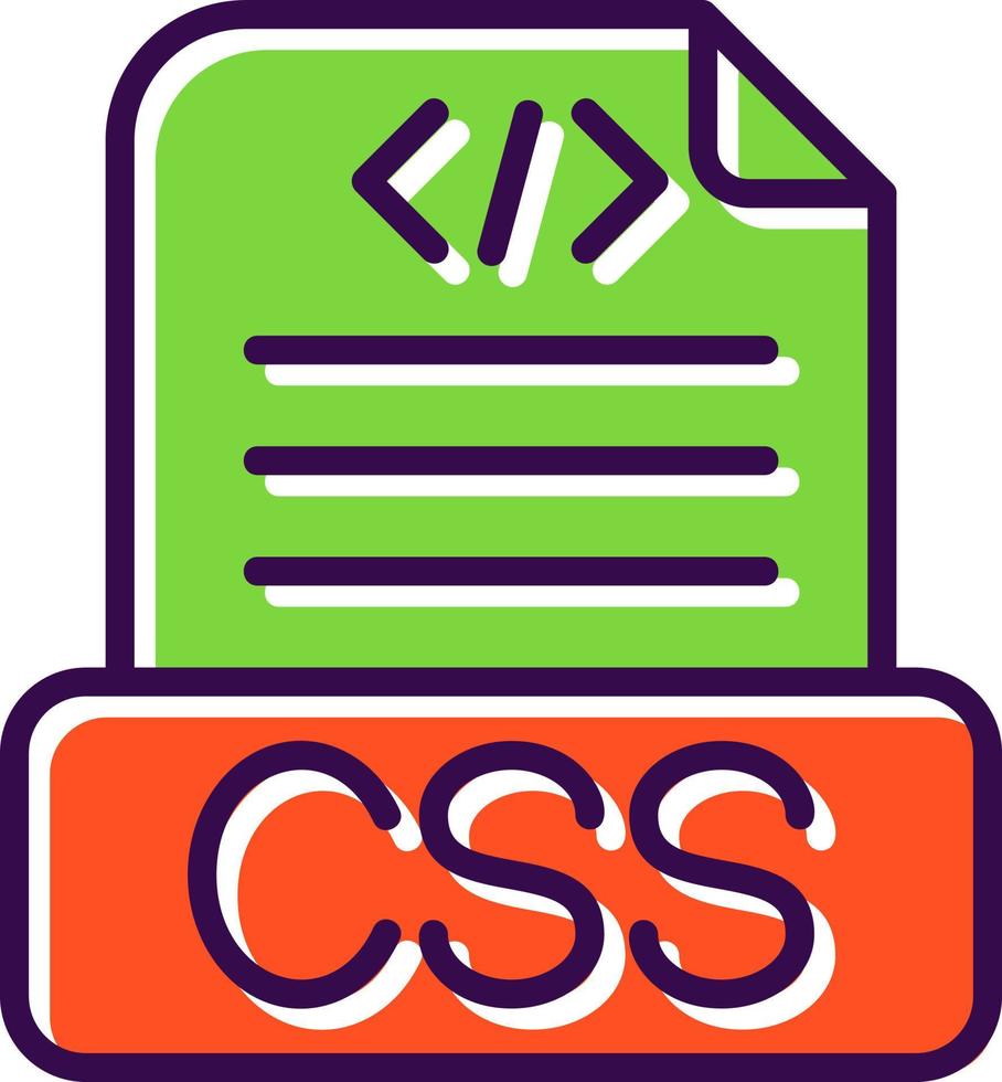 Css File Vector Icon Design
