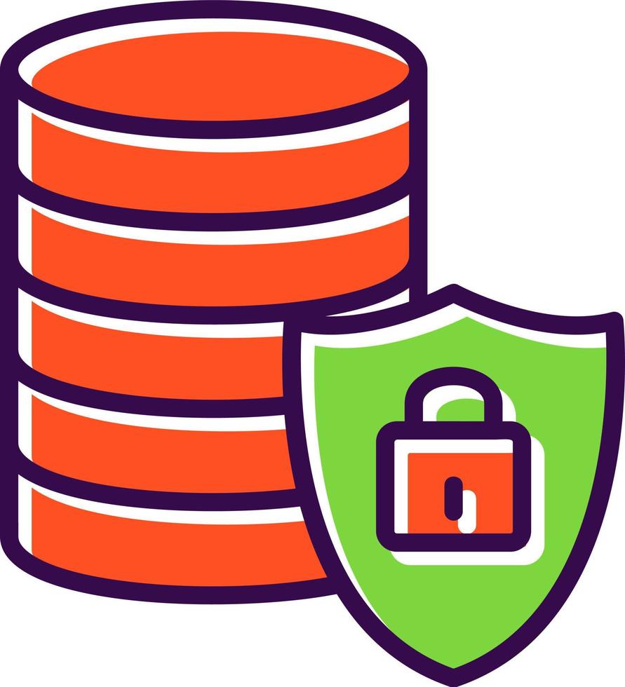 Data Security Vector Icon Design