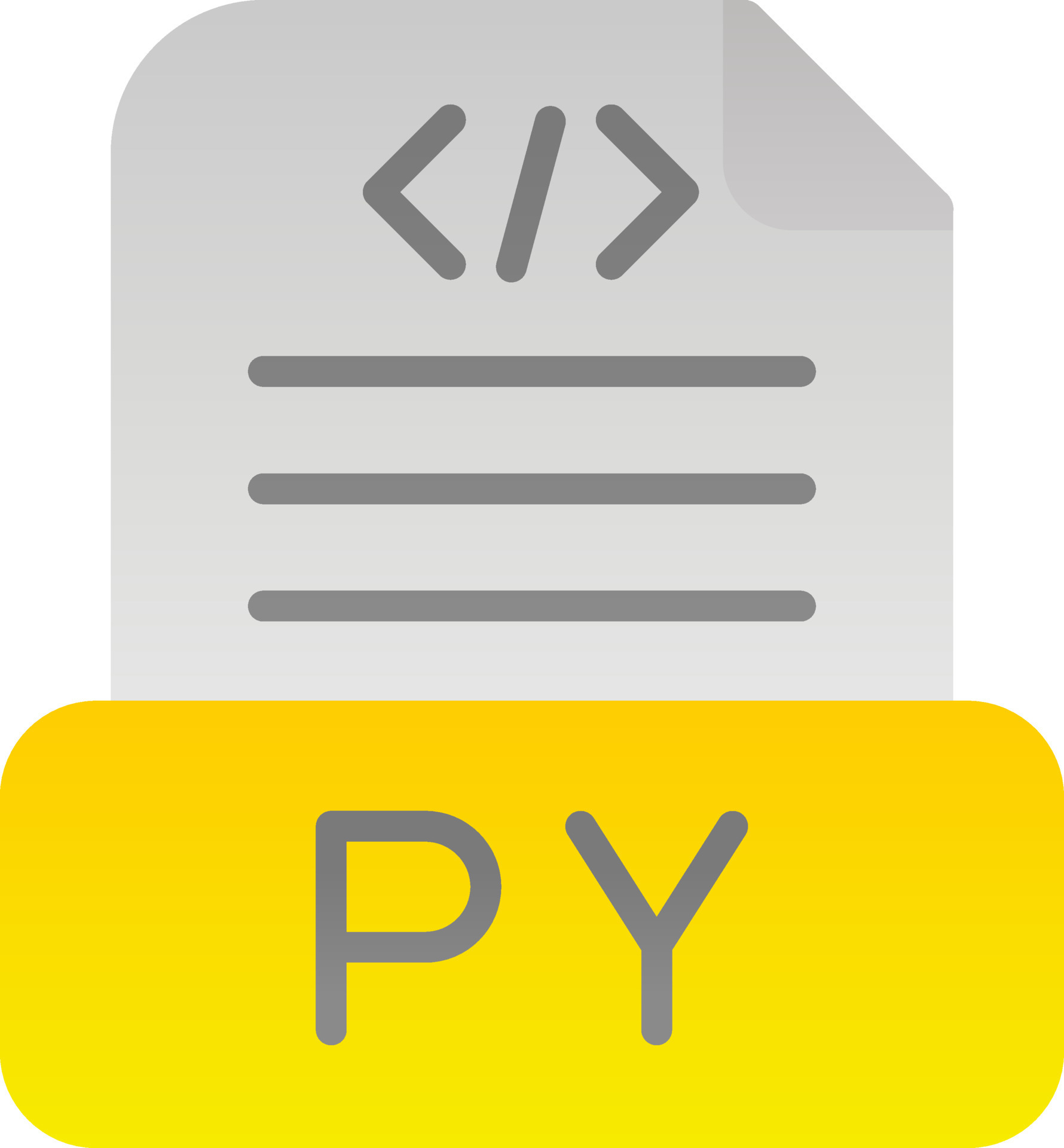 Python File Vector Icon Design 15802301 Vector Art at Vecteezy