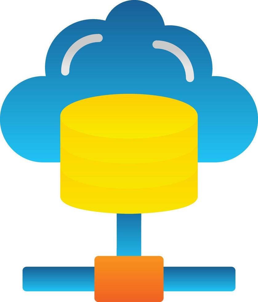 Database Vector Icon Design