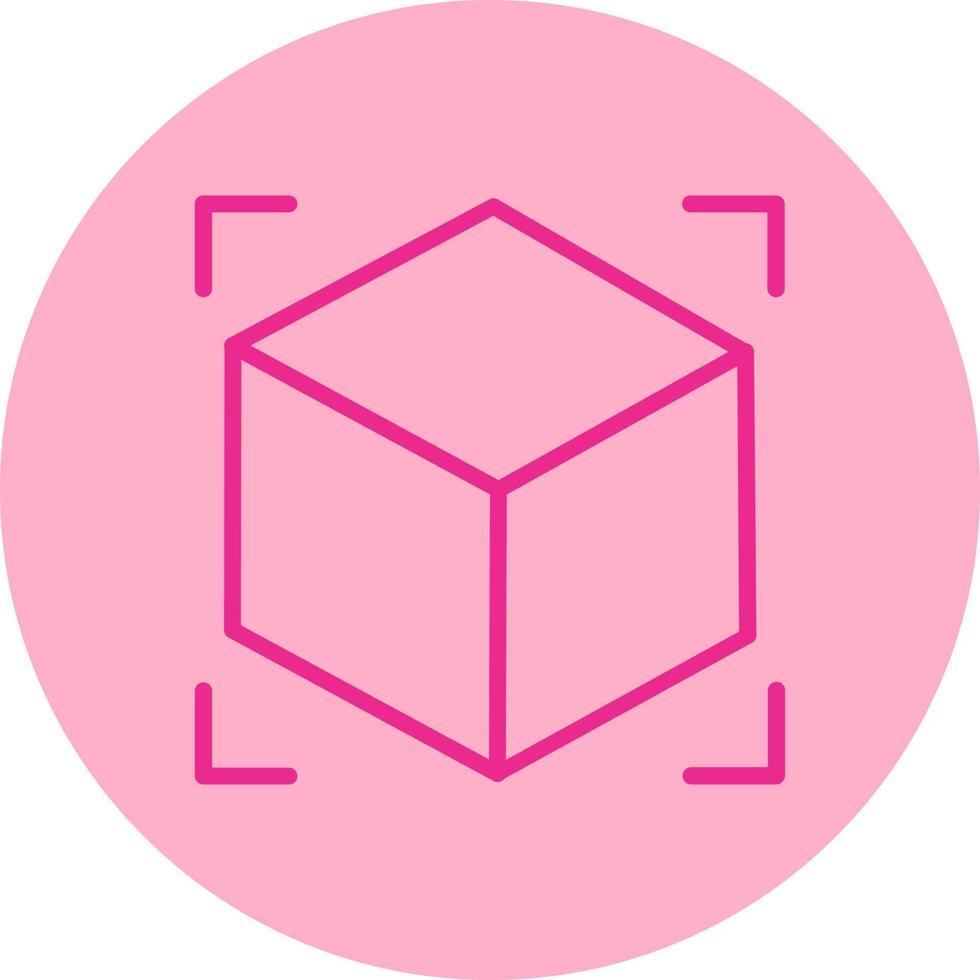 Cube Vector Icon