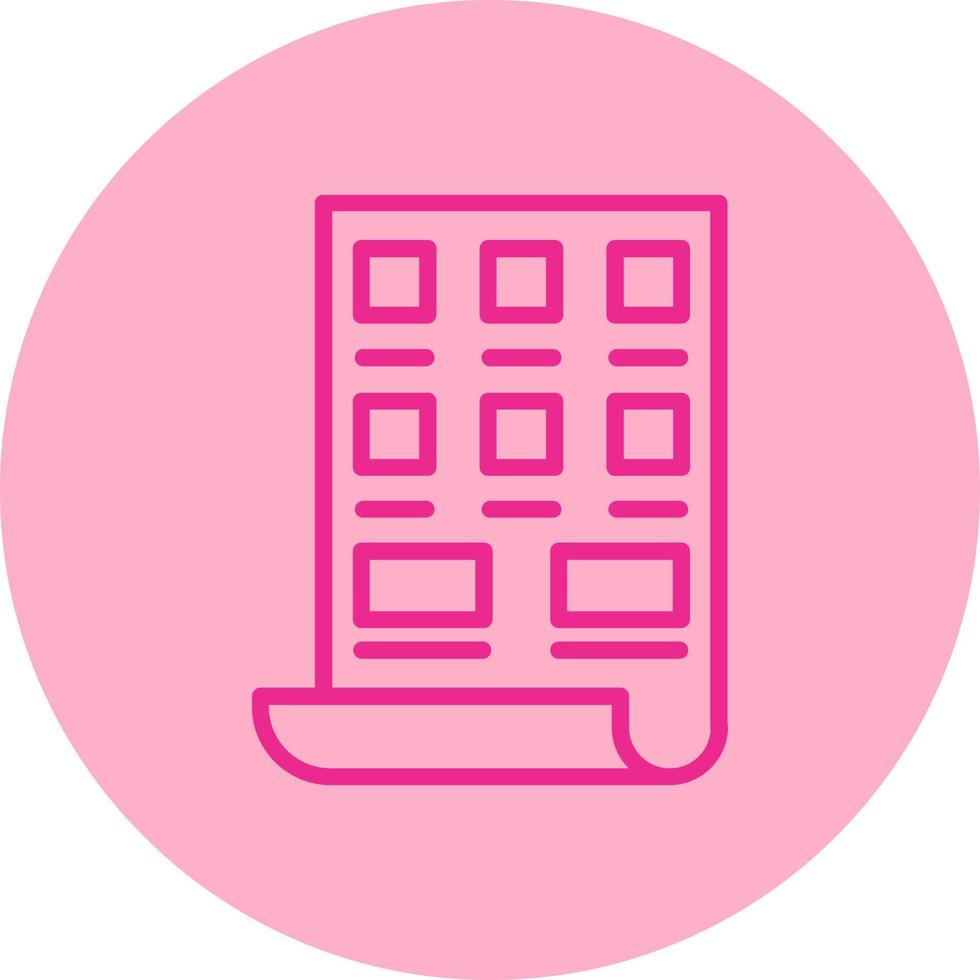 Storyboard Vector Icon