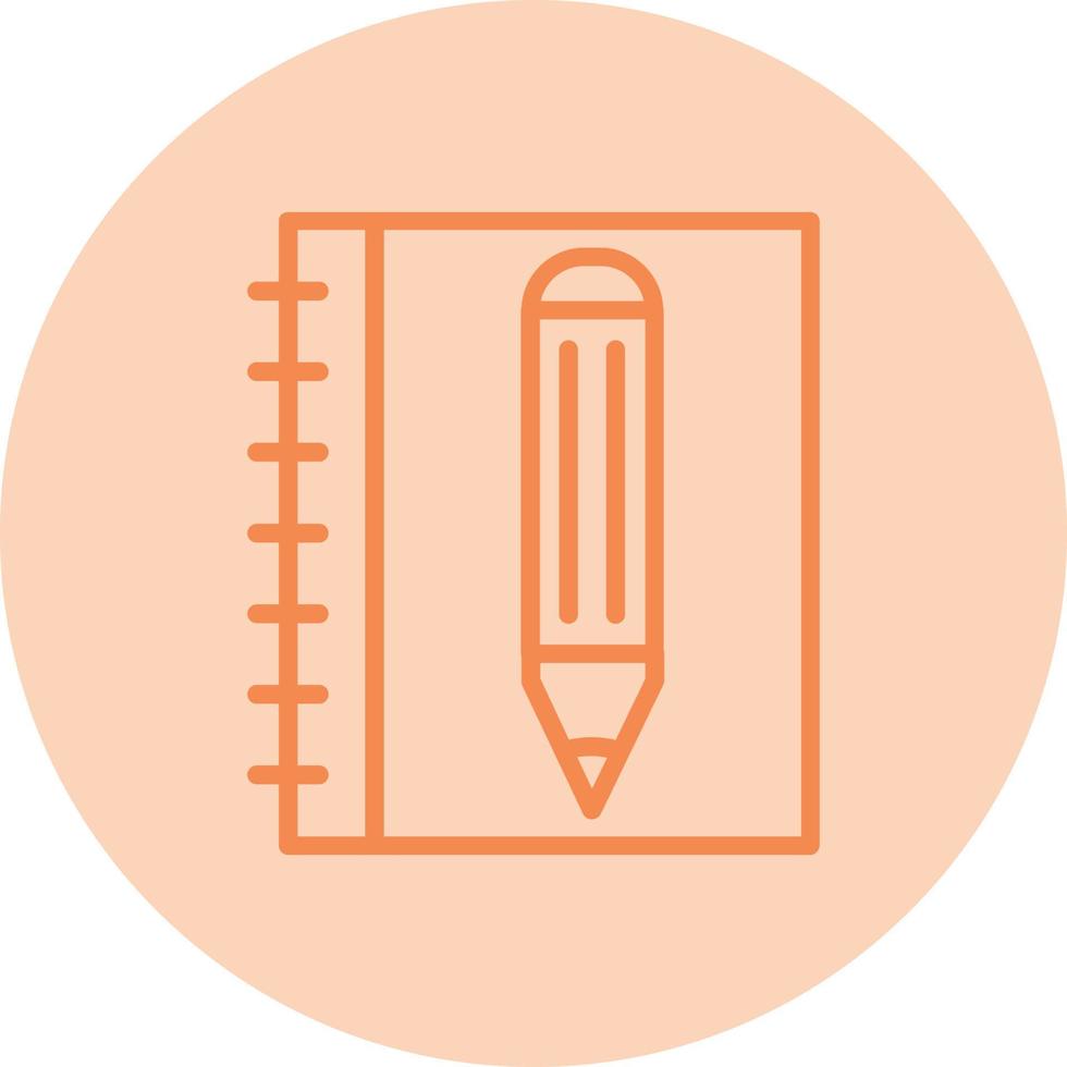 Sketchbook Vector Icon