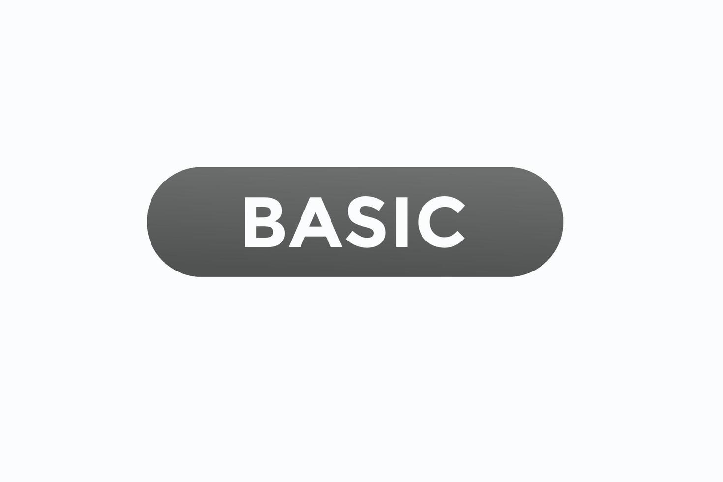 basic button vectors. sign label speech bubble basic vector