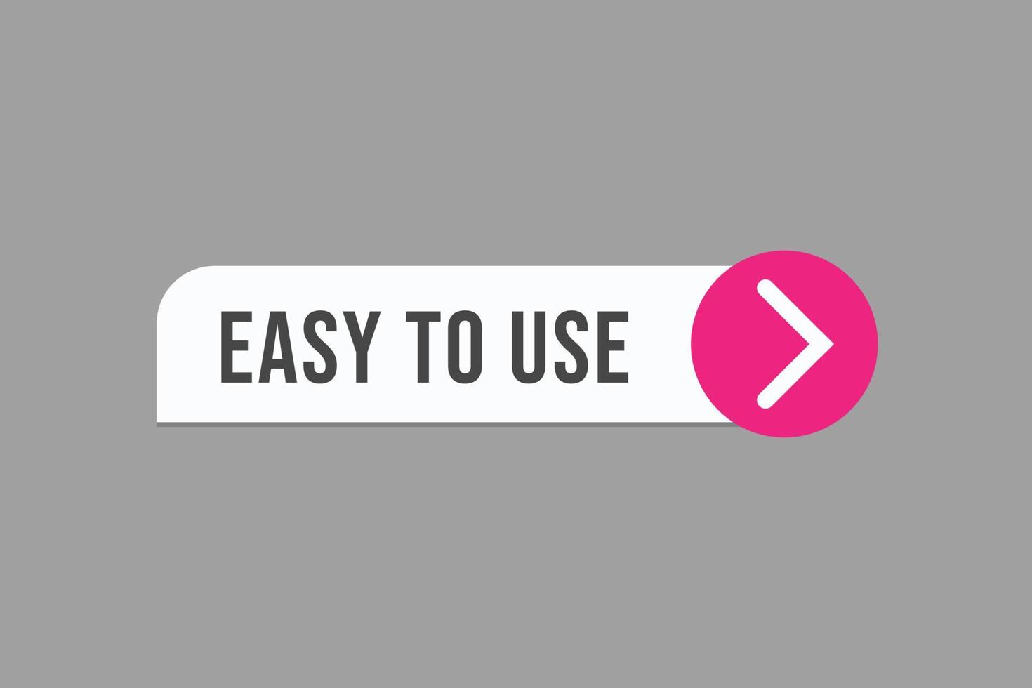 easy to use button vectors. sign label speech bubble easy to use vector