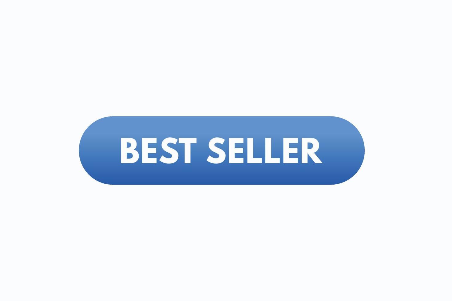 best seller button vectors. sign label speech bubble best seller vector