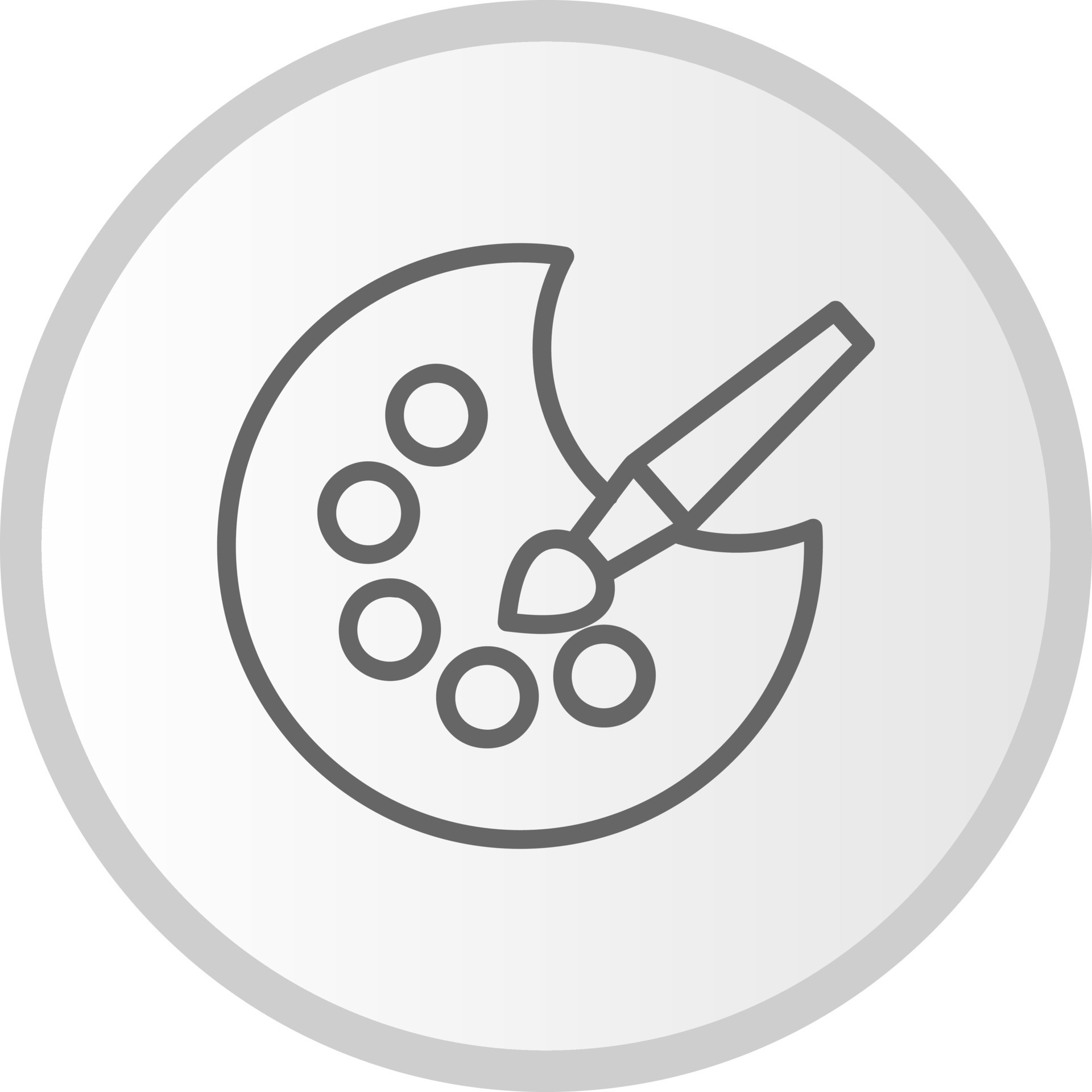 Paint Palette Vector Icon 15804275 Vector Art at Vecteezy