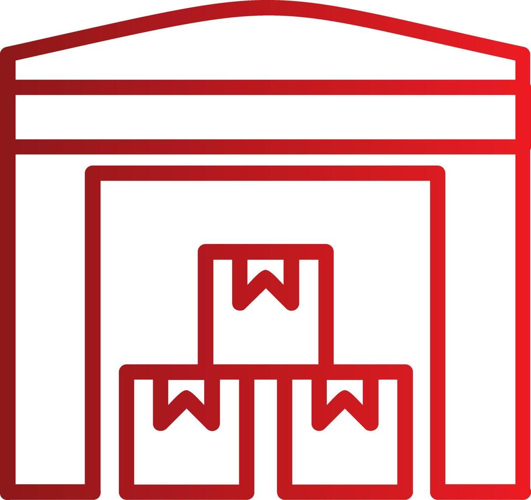 Warehouse Vector Icon