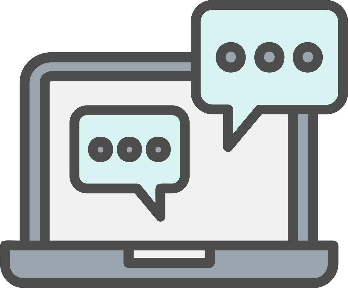 Chat Box Vector Icon