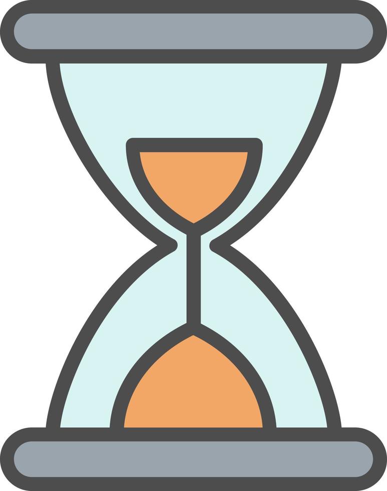 icono de vector de reloj de arena