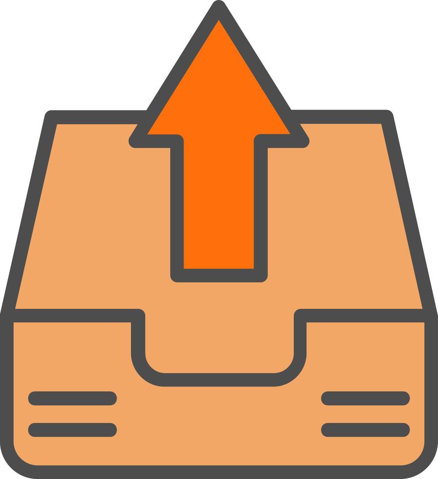 Outbox Vector Icon