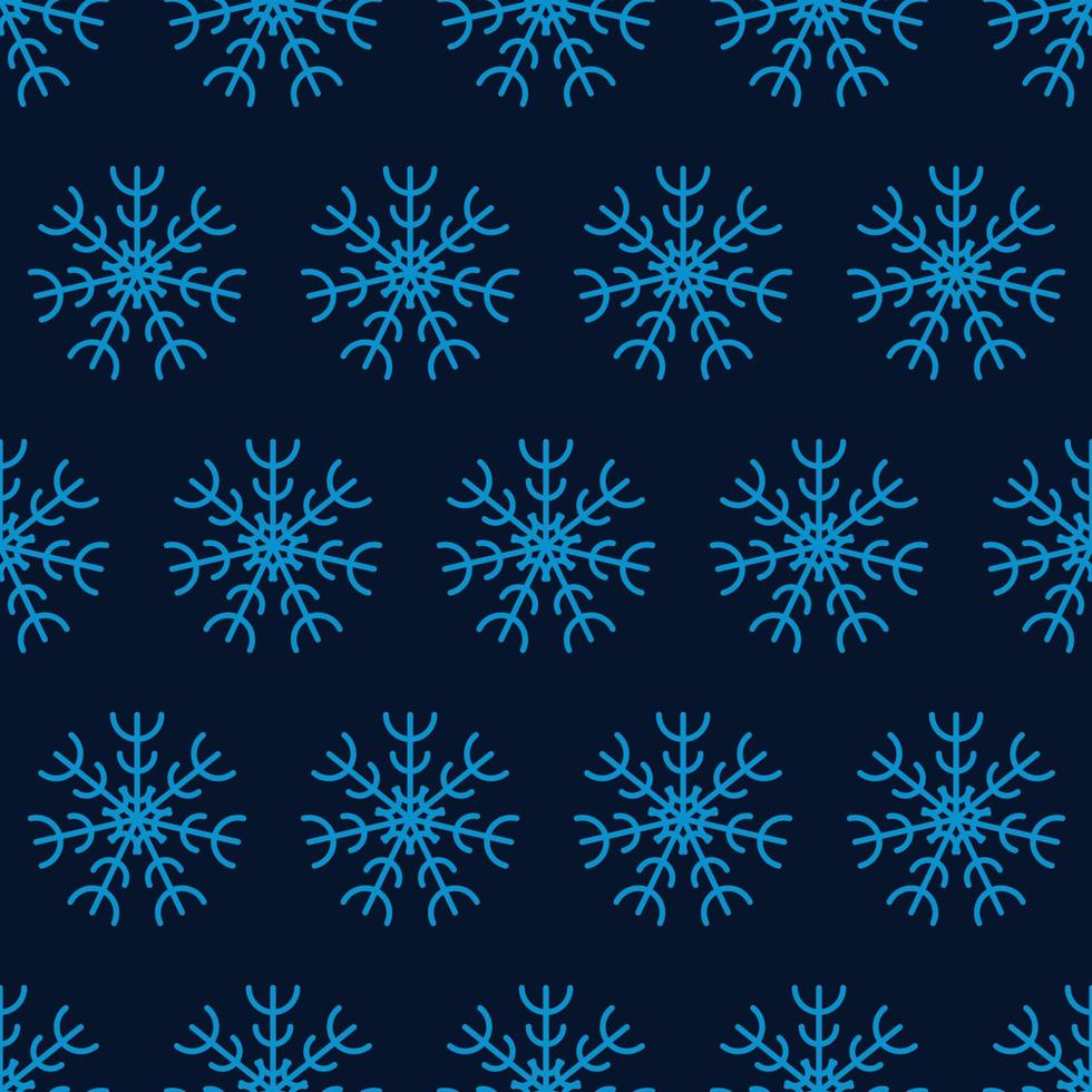 fondo transparente de los copos de nieve. elementos de decoración de navidad y año nuevo. ilustración vectorial vector