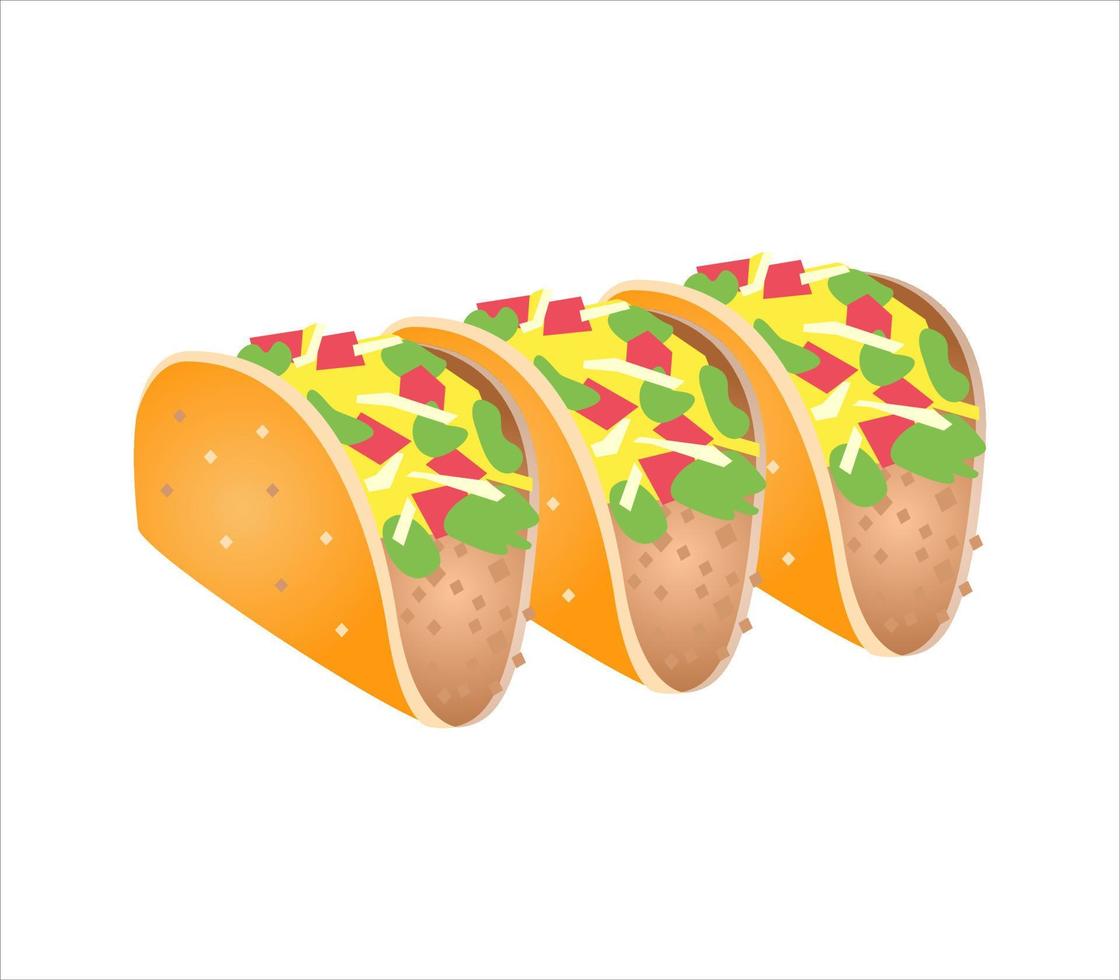 sandwich with cheese and tomato vector