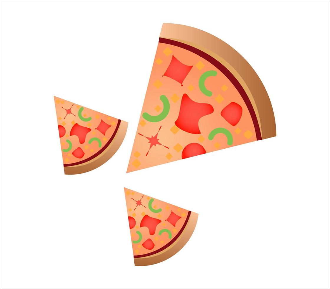 sandwich with cheese and tomato vector