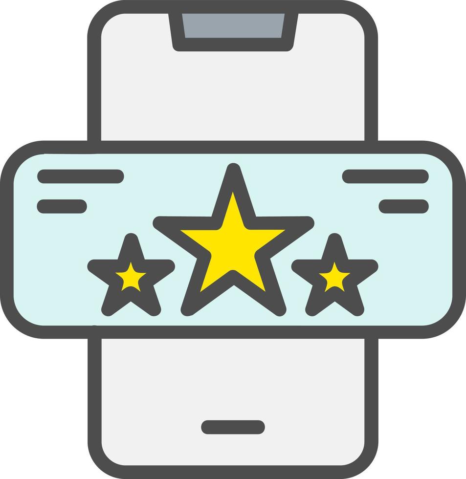 Rating Vector Icon