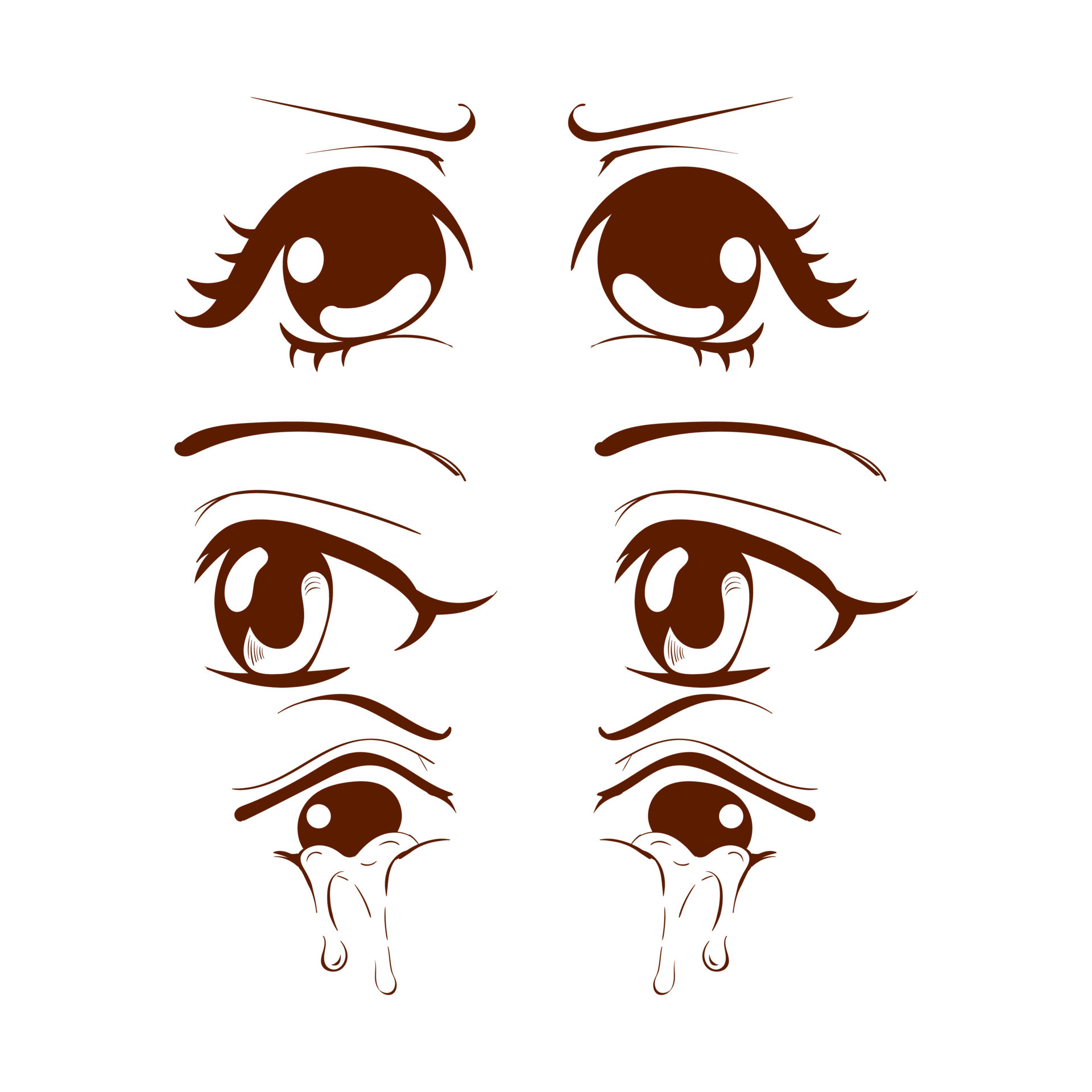 How to Draw Female Anime Eyes Tutorial  AnimeOutline