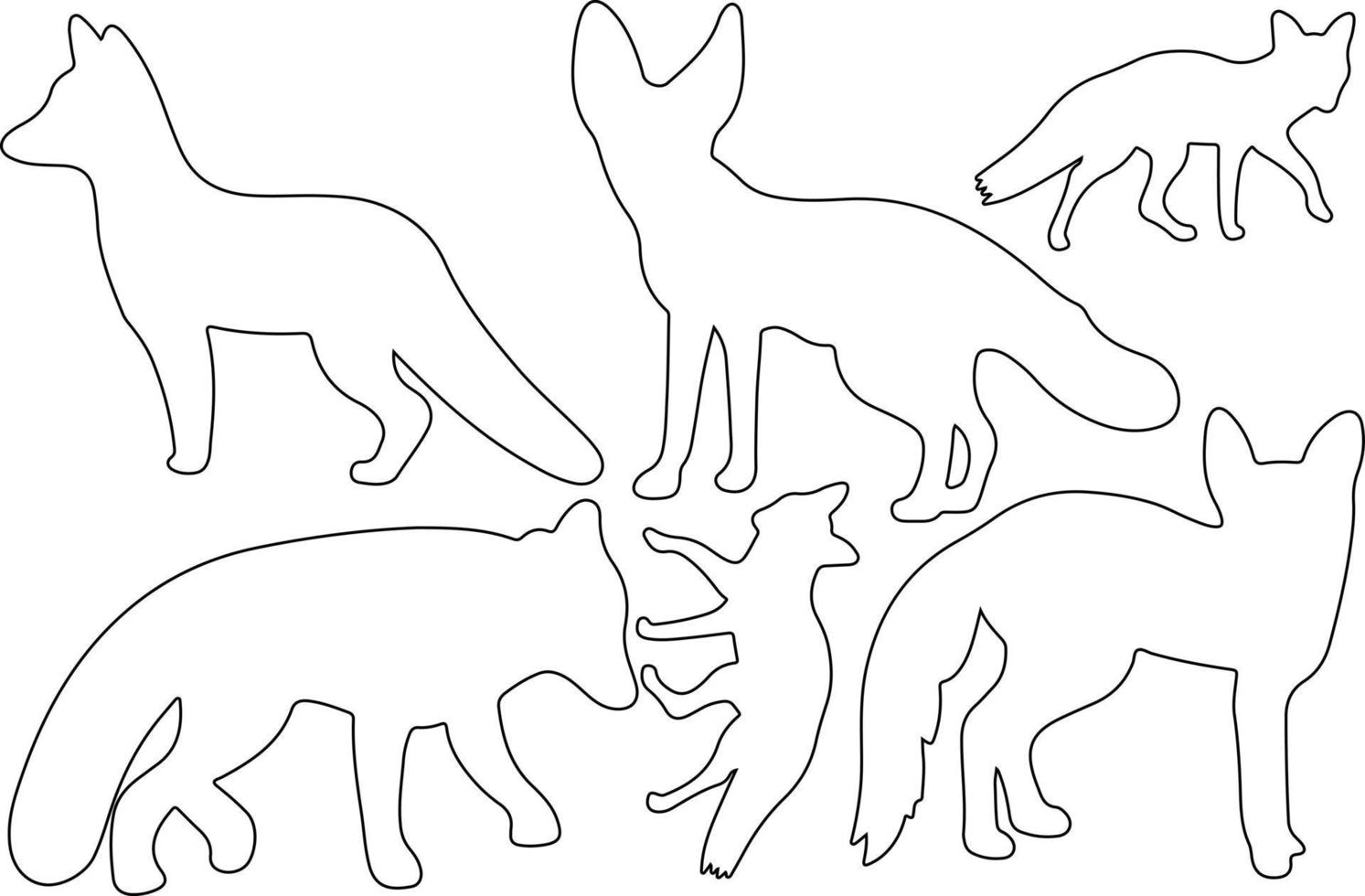 Frog line art vector for websites, graphics related artwork