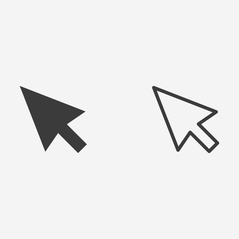 select, arrow, mouse, click, cursor, pointer, selection icon vector symbol sign