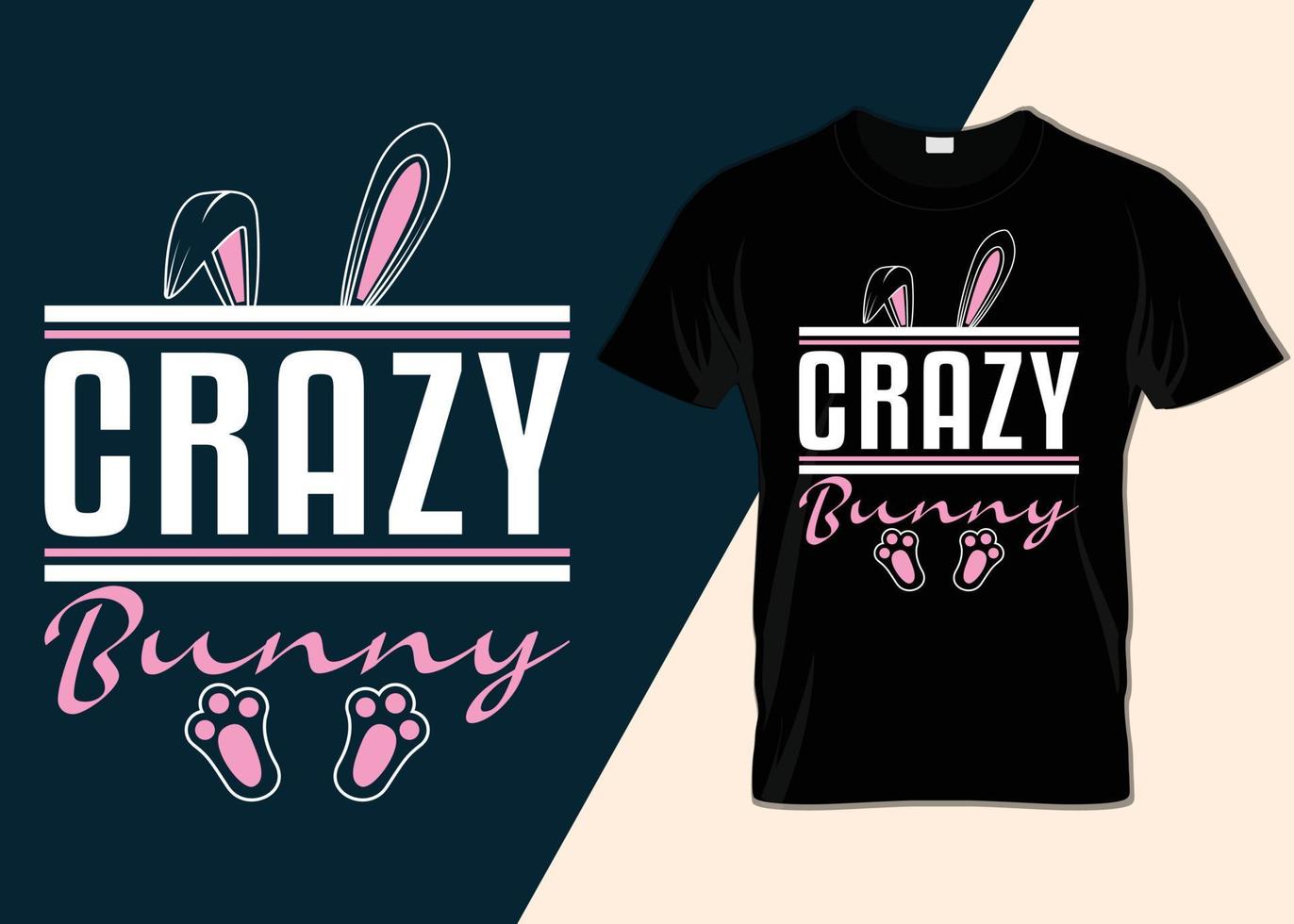 Happy Easter day Typography T-shirt design vector