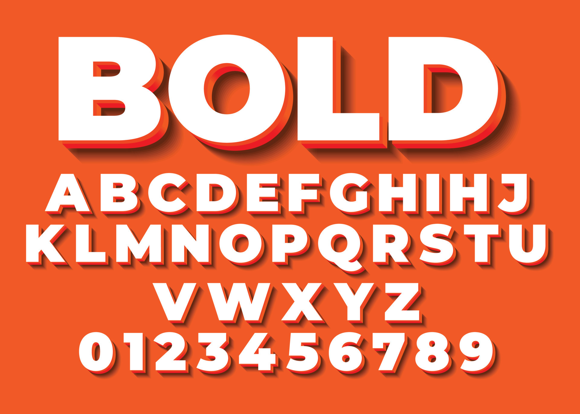  Bold Fonts Alphabet