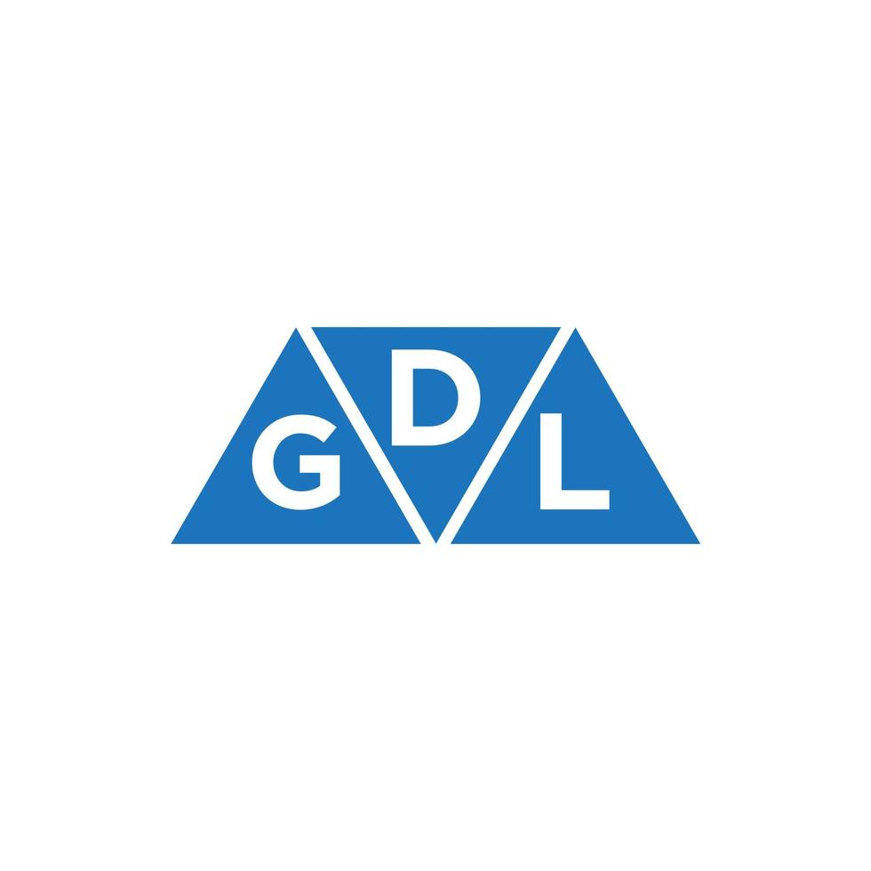 diseño de logotipo de contabilidad de reparación de crédito dgl sobre fondo blanco. dgl creativo iniciales gráfico de crecimiento letra logo concepto. diseño del logotipo de finanzas empresariales dgl. vector