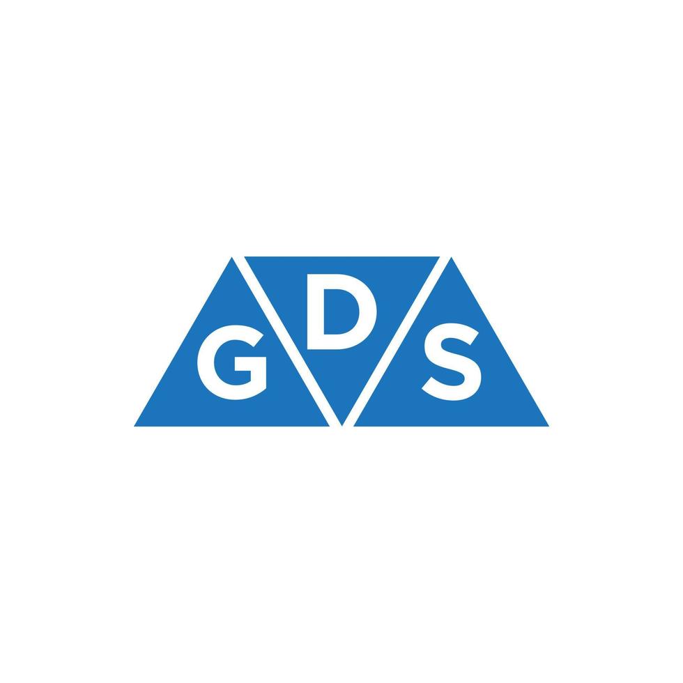 diseño de logotipo de contabilidad de reparación de crédito dgs sobre fondo blanco. dgs iniciales creativas gráfico de crecimiento letra logo concepto. diseño del logotipo de finanzas empresariales dgs. vector