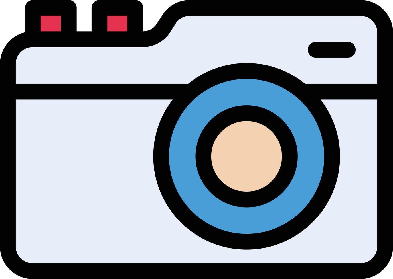 camera vector illustration on a background.Premium quality symbols.vector icons for concept and graphic design.