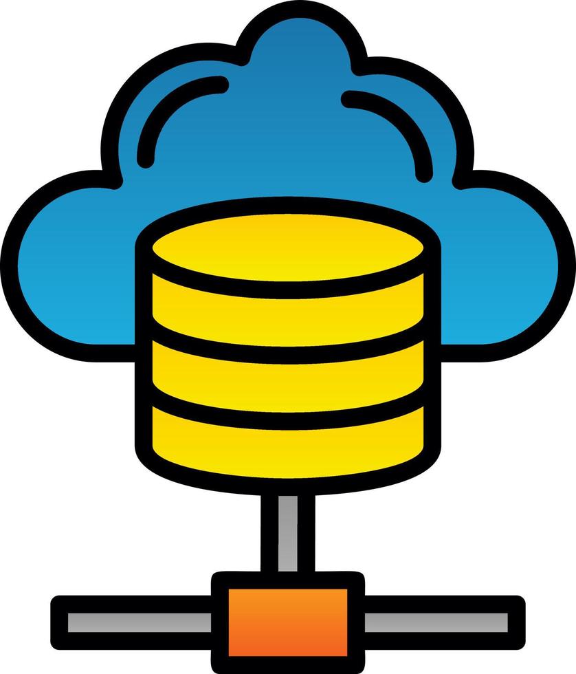Database Vector Icon Design