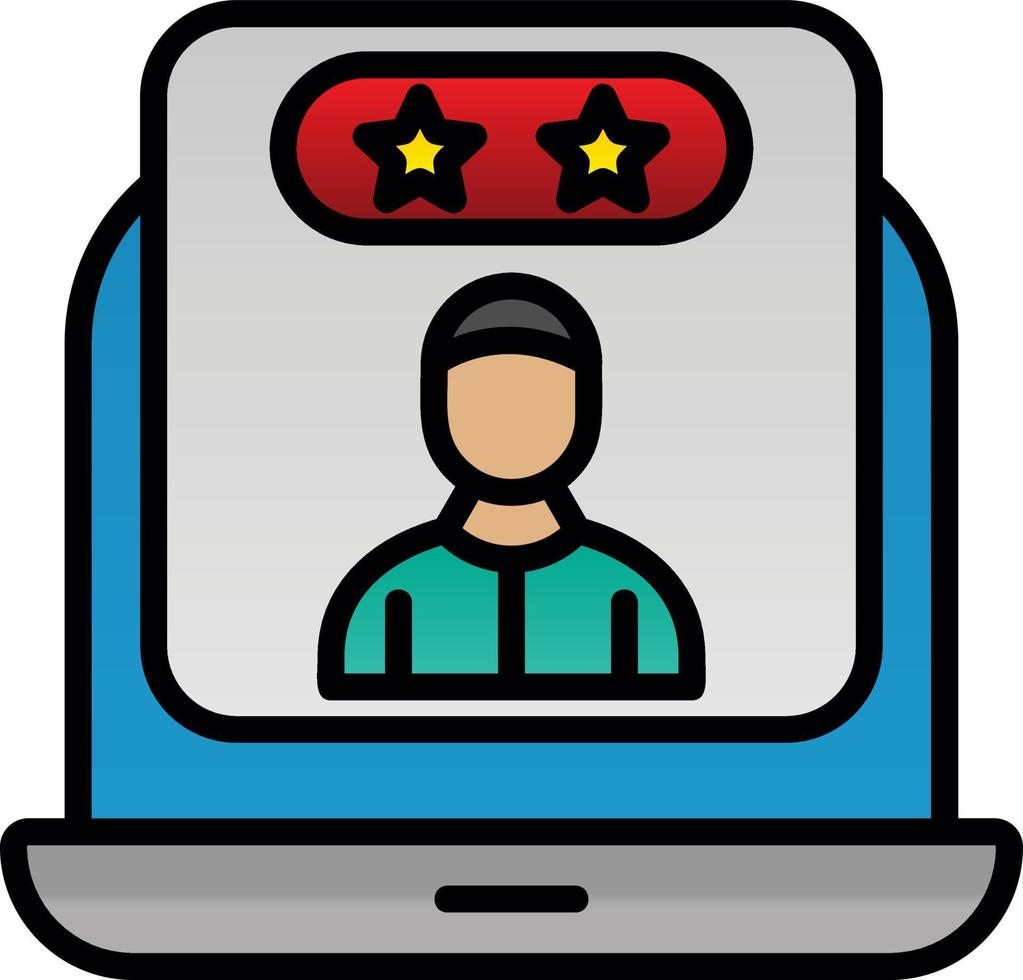 Customer Reviews Vector Icon Design