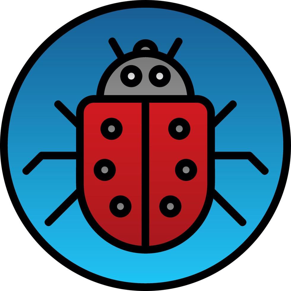 Bug Vector Icon Design