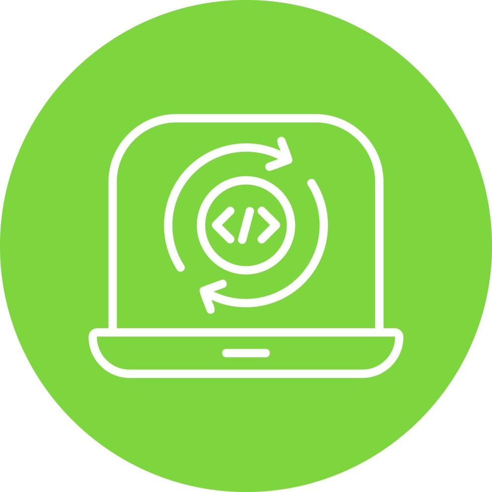 Programming Cycle Vector Icon Design 15808498 Vector Art at Vecteezy