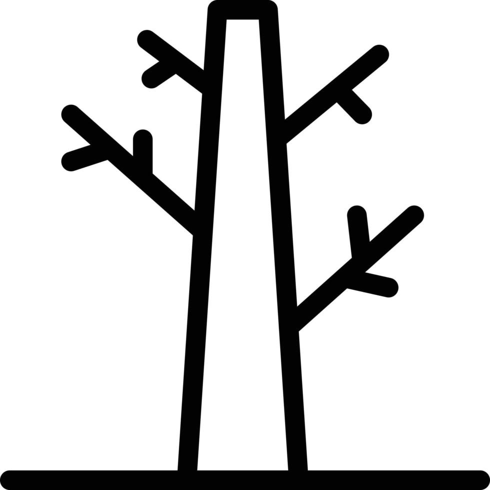 Ilustración de vector de madera de árbol en un fondo. Símbolos de calidad premium. Iconos vectoriales para concepto y diseño gráfico.