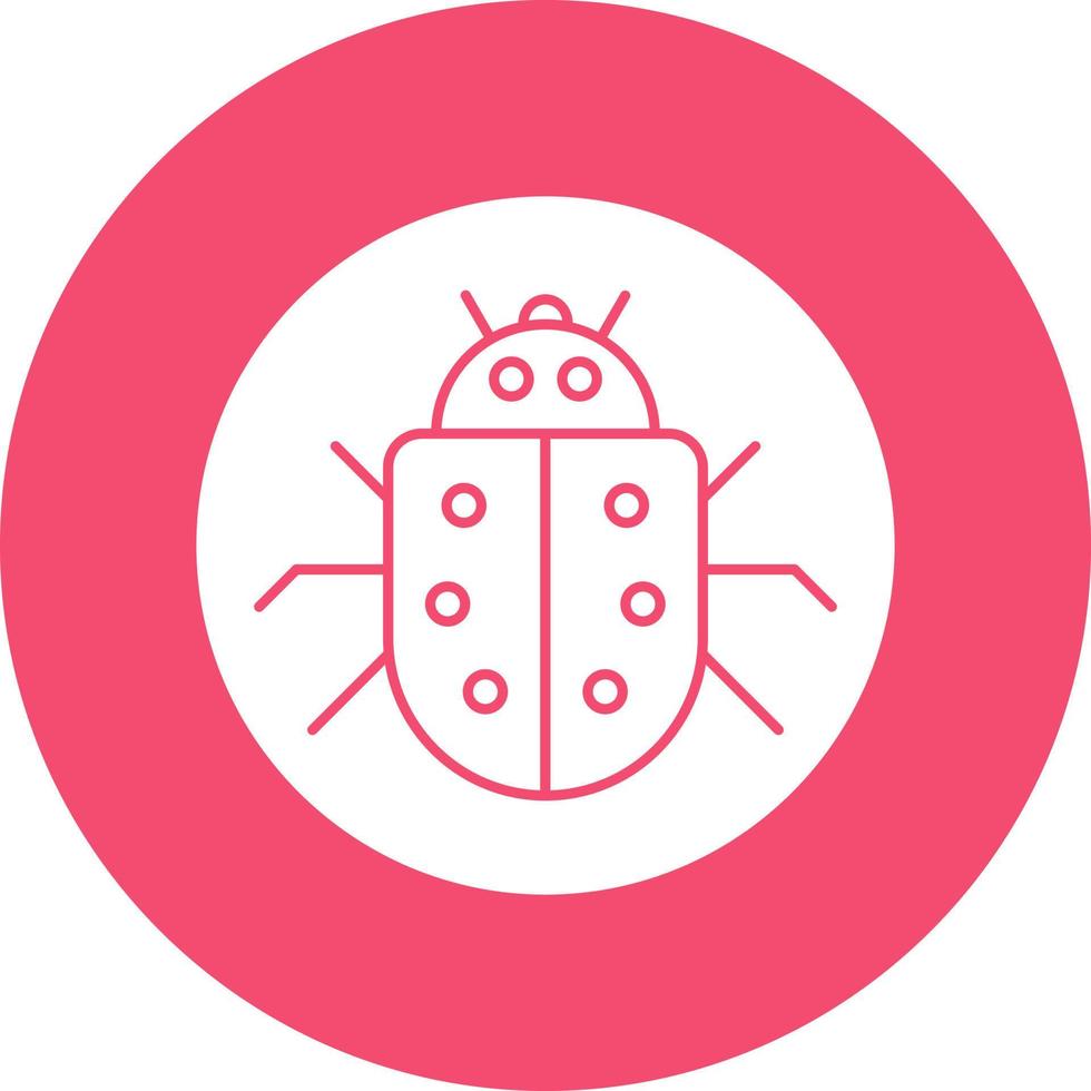 Bug Vector Icon Design