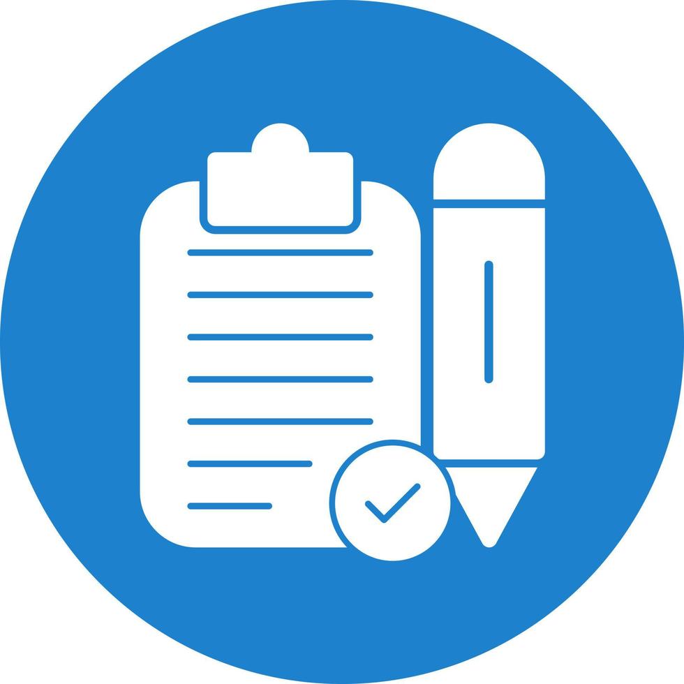 Task Planning Vector Icon Design