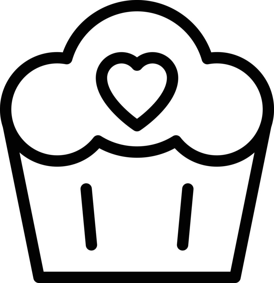 Cupcake vector illustration on a background.Premium quality symbols.vector icons for concept and graphic design.