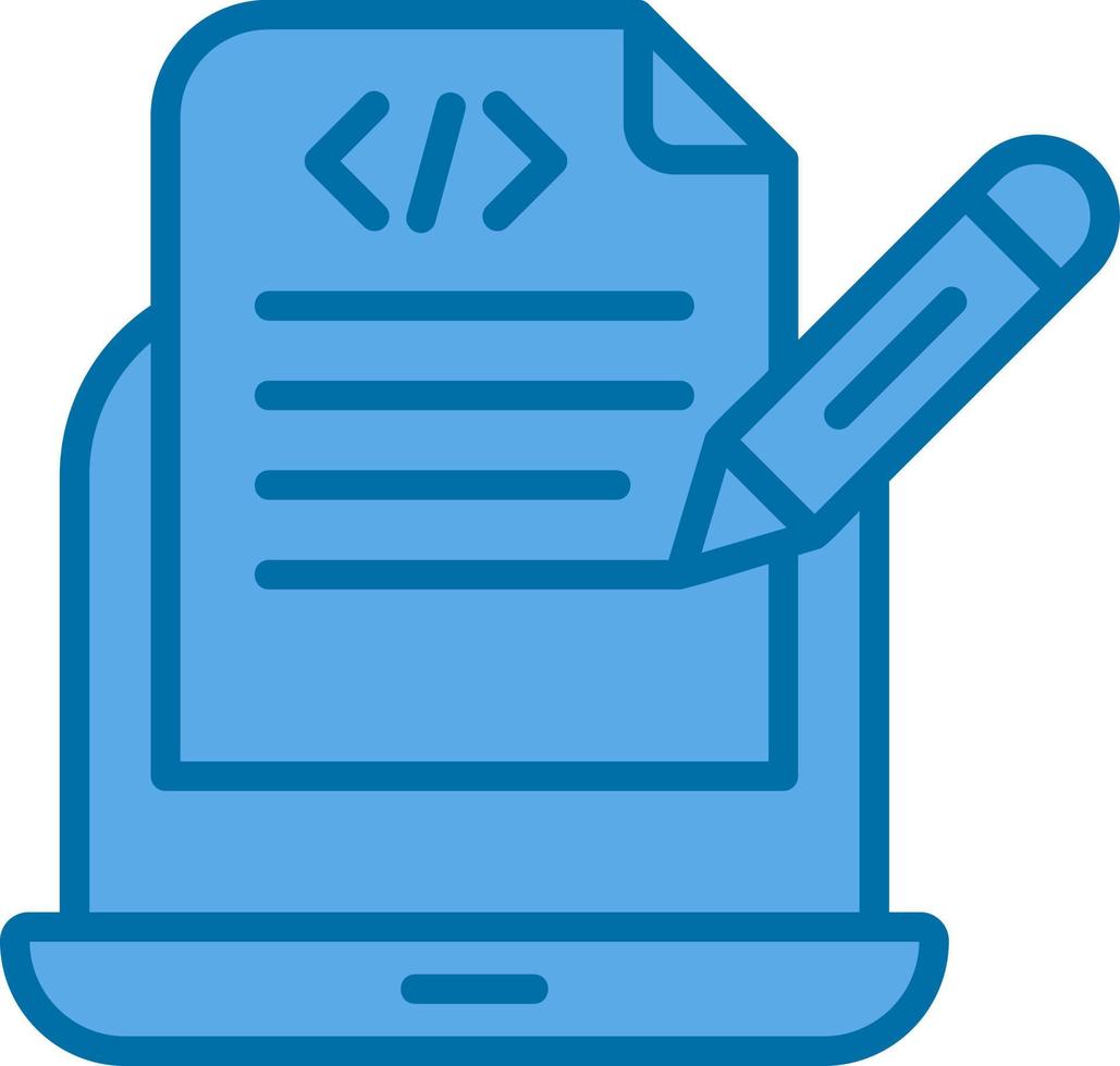 Programming Notes Vector Icon Design