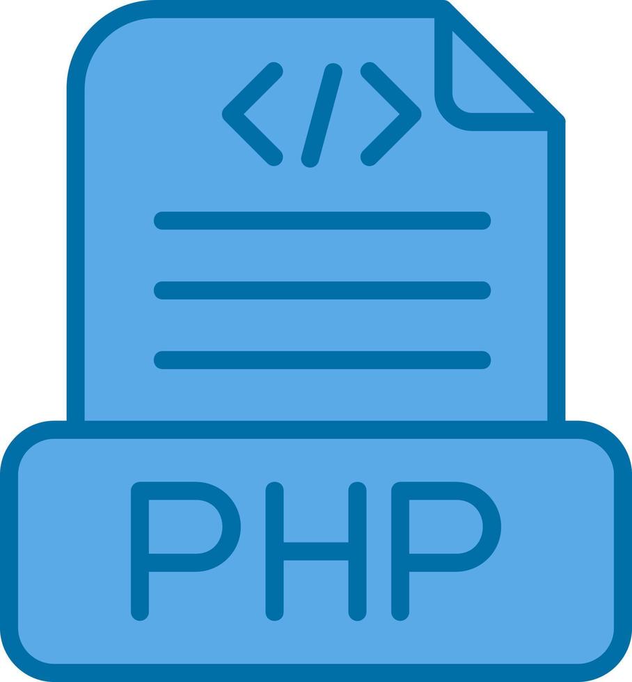 Php File Vector Icon Design
