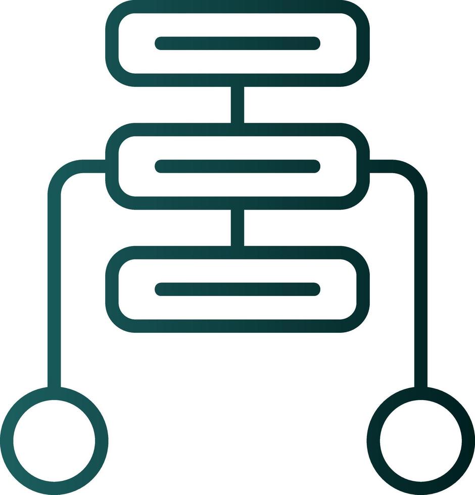 diseño de icono de vector de algoritmo