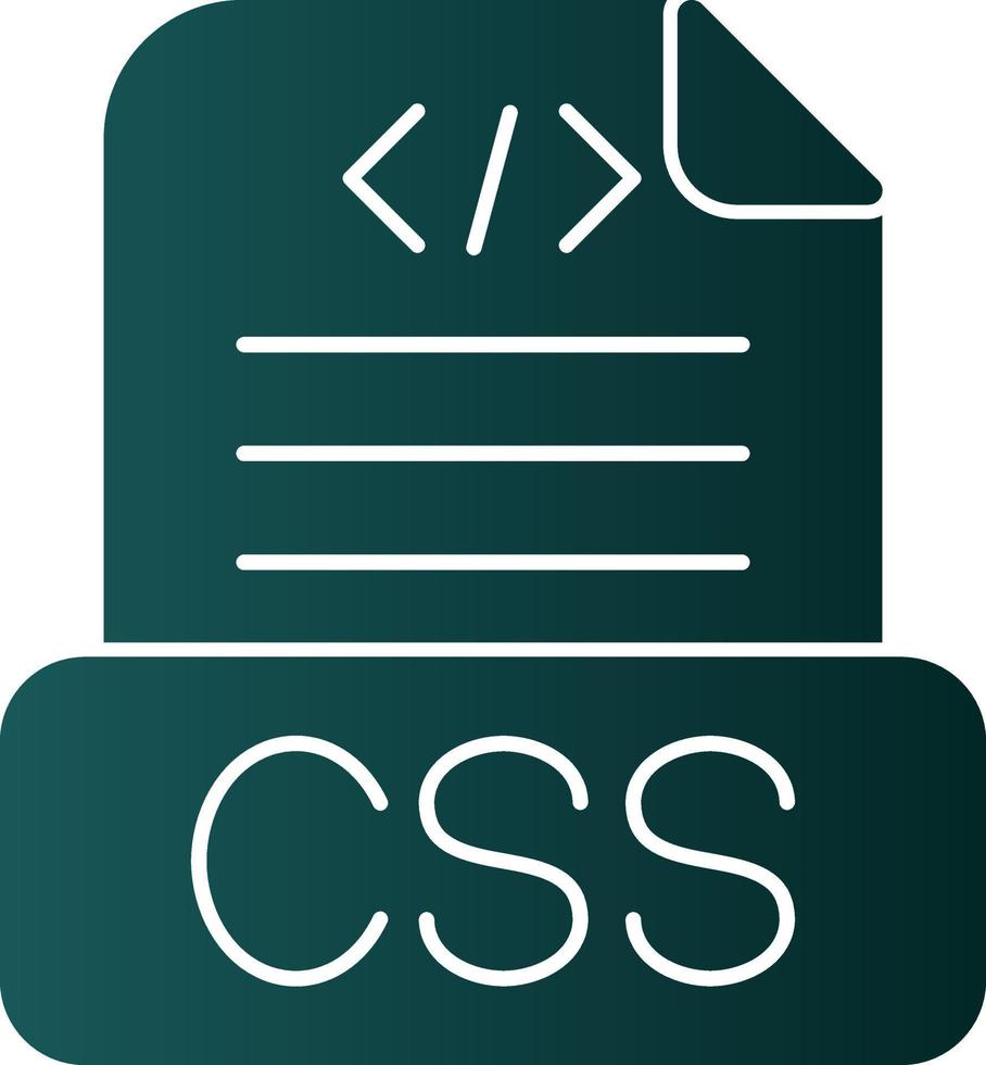 Css File Vector Icon Design