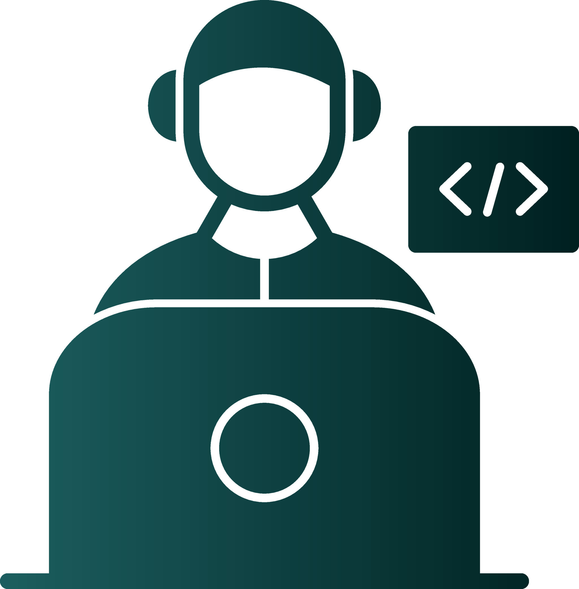 Programmer Vector Icon Design 15809325 Vector Art at Vecteezy