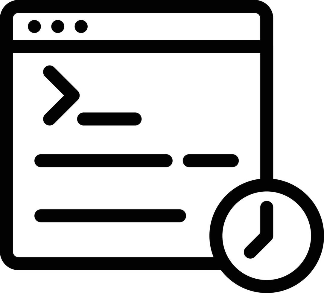 coding time vector illustration on a background.Premium quality symbols.vector icons for concept and graphic design.