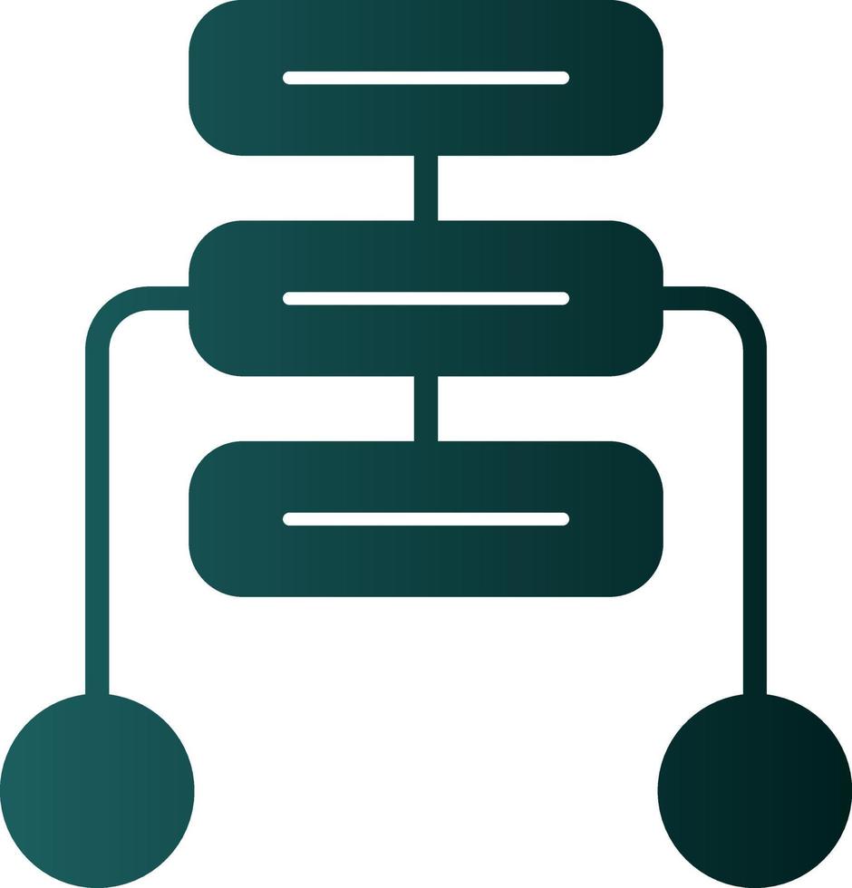 diseño de icono de vector de algoritmo