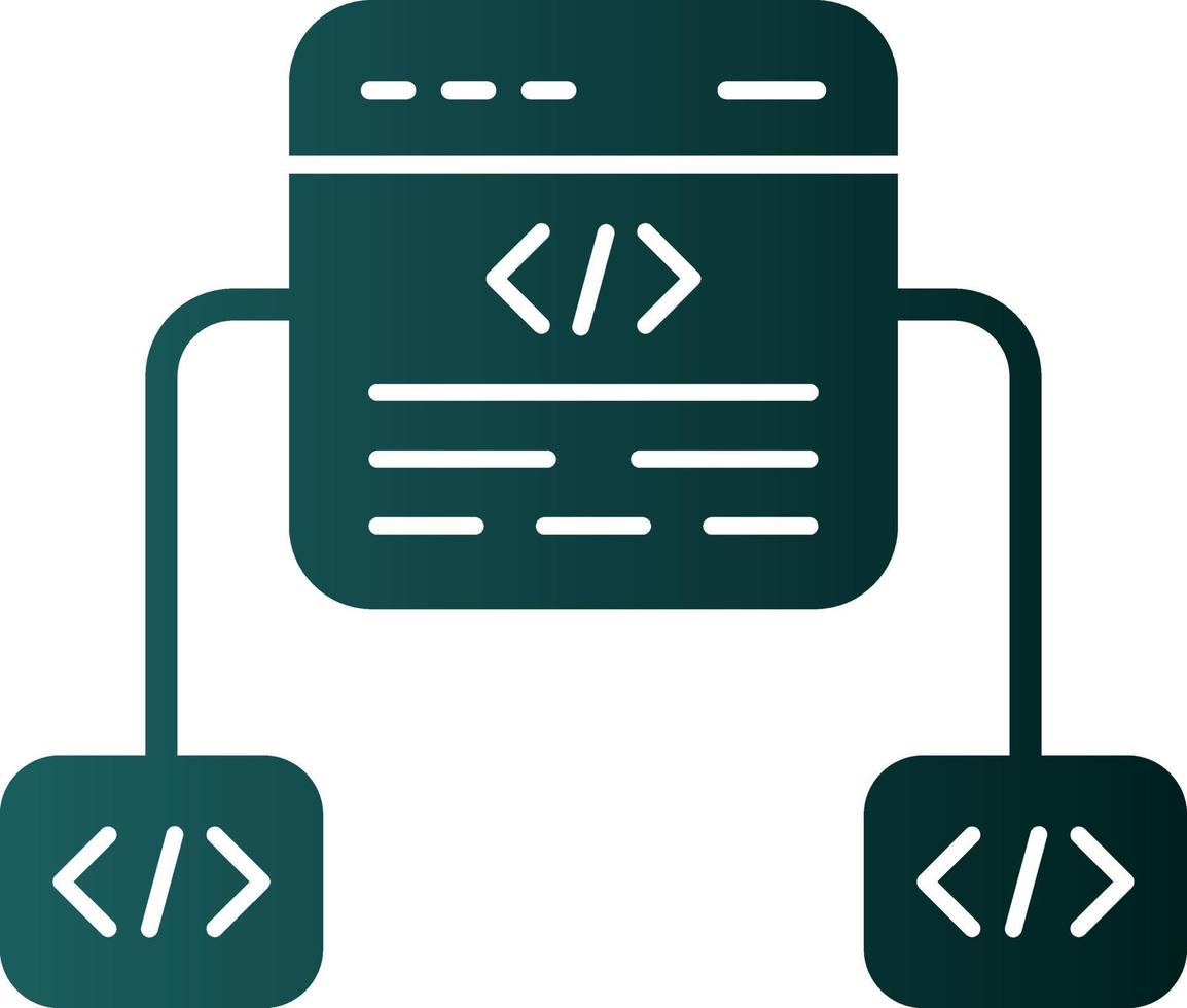 Code Framework Vector Icon Design