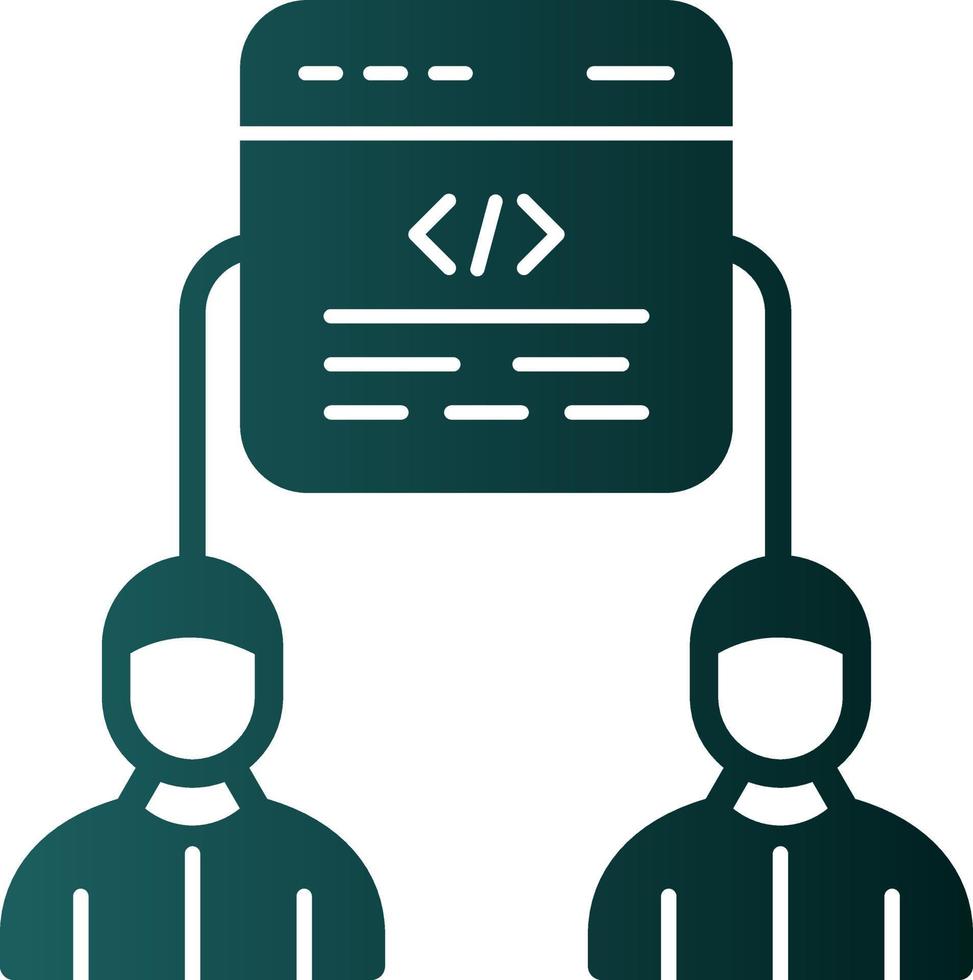 Website Hierarchy Vector Icon Design