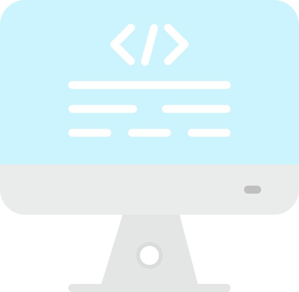 Monitor Vector Icon Design