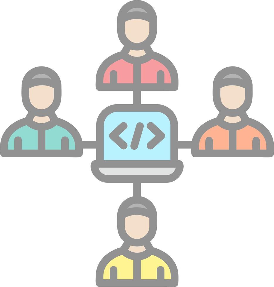 Code Deployment Vector Icon Design