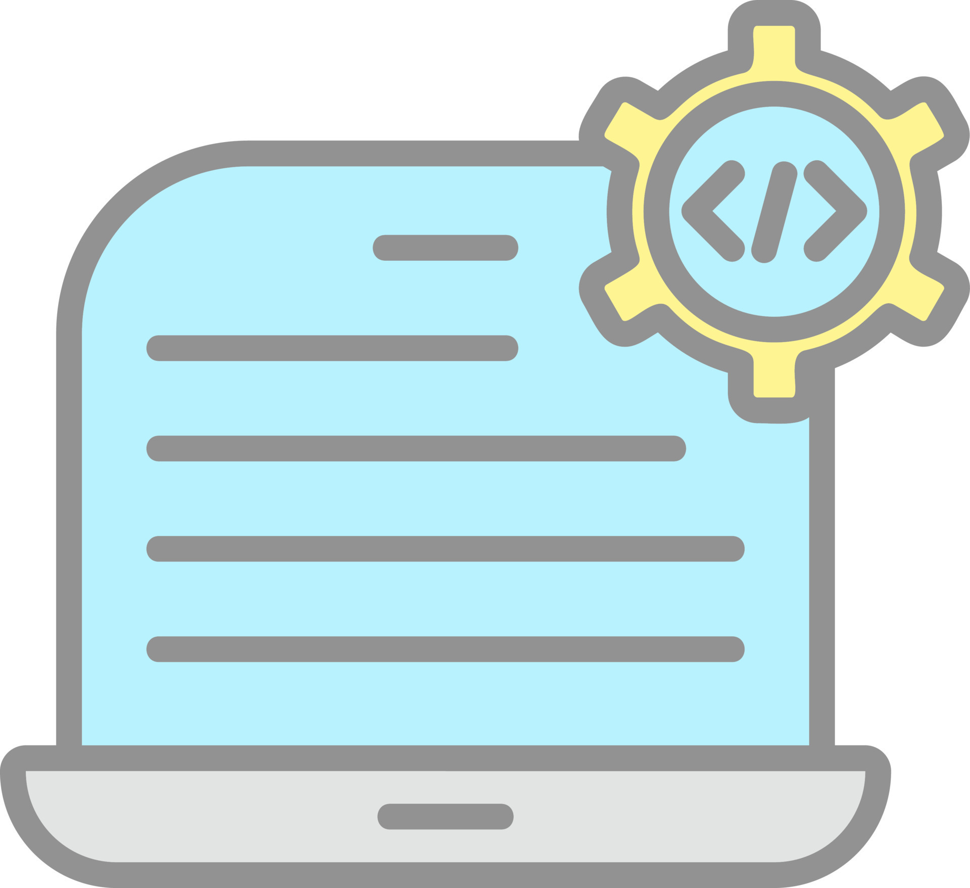 Code Setting Vector Icon Design 15810380 Vector Art at Vecteezy