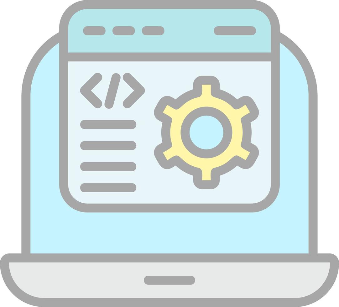 Web Optimization Vector Icon Design