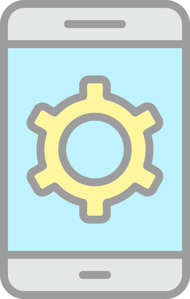 Application Setting Vector Icon Design