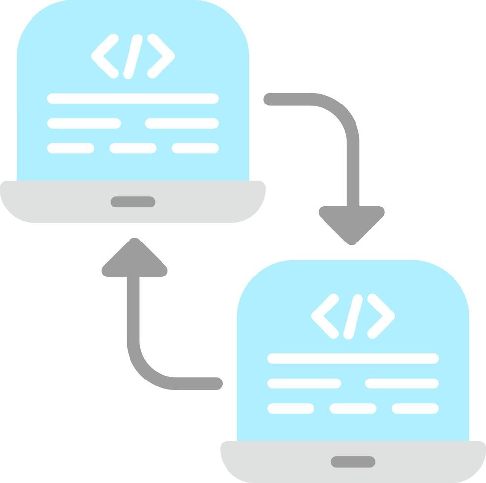 Code Refactoring Vector Icon Design